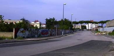 Murales Napoli quartiere Ponticelli via A.Consolino