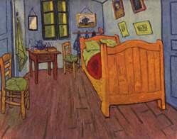 La Camera da letto di Arles di Vincent Van Gogh 