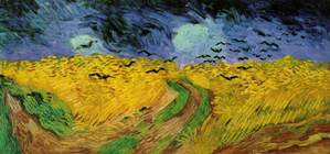 Campo di grano di Vincent Vang Gogh