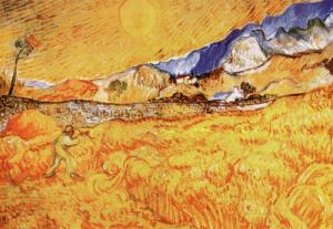 Il mietitore di Vincent Van Gogh