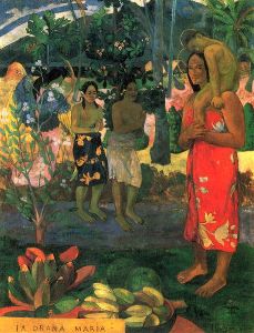 Orana Mariai di Paul Gauguin