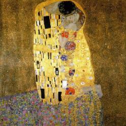il bacio di Gustav Klimt