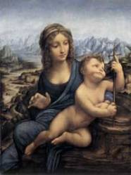 Leonardo da Vinci - Madonna dei fusi