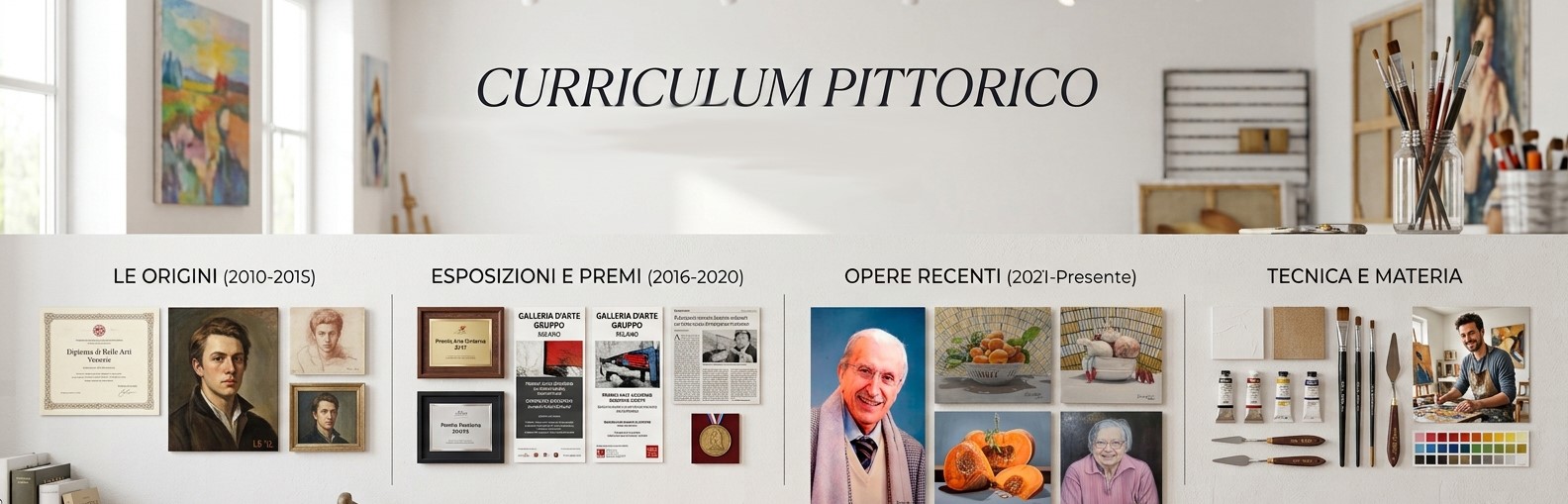 Curriculum artistico e mostre di Vincenzo Iacobelli