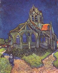 la chiesa di Auvers di Vincent Van Gogh