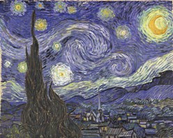 Notte stellata di Vincent Van Gogh